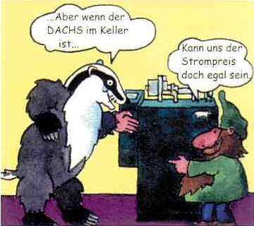 763 Cartoon Dachs Bild 2