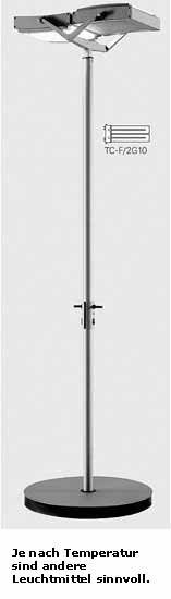 Stehlampe