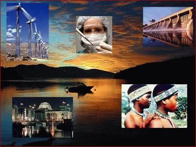 Fotocollage Erneuerbare Welt Fotocollage Erneuerbare Welt